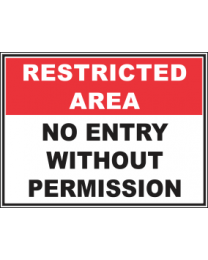 No Entry Without Permission