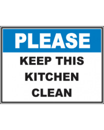 Keep This Kitchen Clean Sign