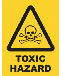 Toxic Hazard Sign