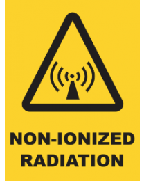 Non-Ionized Radiation Sign