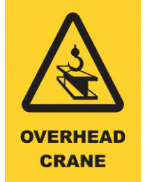 Overhead Crane Sign