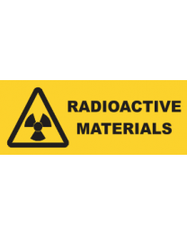 Radioactive Material Sign