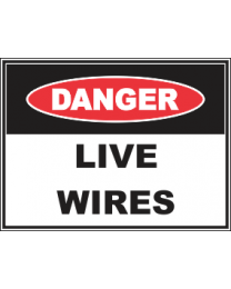 Live Wires Sign