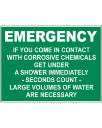 Emergency Notice..... Sign