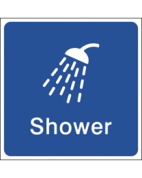 Shower Sign