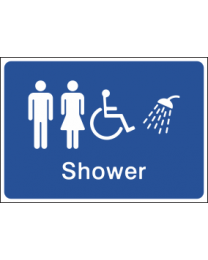Shower Sign