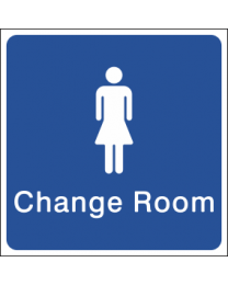 Change Room Sign