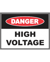 High Voltage Sign