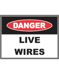 Live Wires Sign