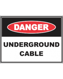 Underground Cables Sign