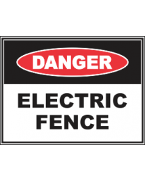 Electrical Fence Sign