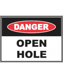 Open Hole Sign