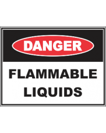 Flammable Liquids Sign