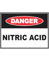 Nitric Acid Sign