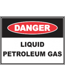 Liquid Petroleum Gas Sign