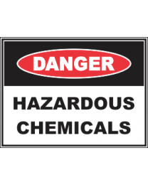 Hazardous Chemicals Sign