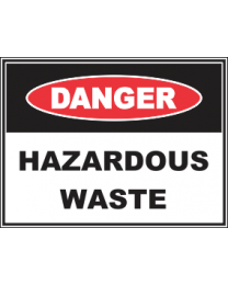 Hazardous Waste Sign