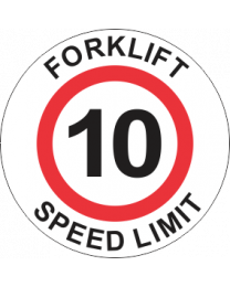 Forklift Speed Limit Sign