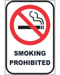 Smoking Prohibited Sign
