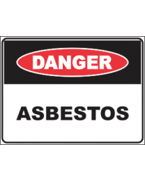 Asbestos Sign