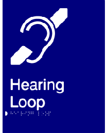Hearing Loop Sign