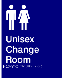Unisex Change Room Sign