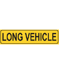 Long Vehicle Sign
