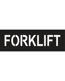 Forklift Sign