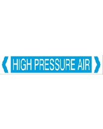 High Pressure Air Pipe Markers