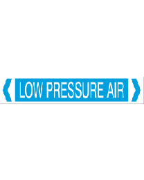 Low Pressure Air Pipe Markers
