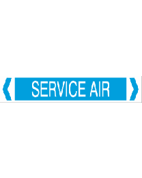 Service Air Pipe Markers
