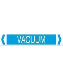 Vacuum Pipe Markers