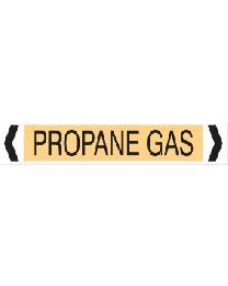 Propane Gas Pipe Markers