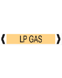LP Gas Pipe Markers 