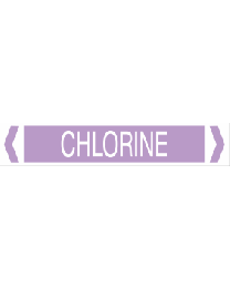 Chlorine Pipe Markers