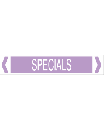 Specials Pipe Markers