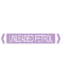 Unleaded Petrol Pipe Markers