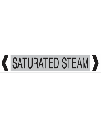 Saturated Steam Pipe Markers
