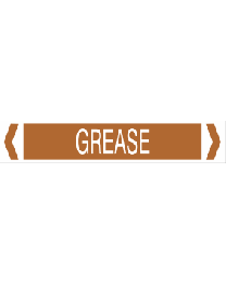 Grease Pipe Markers