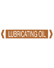 Lubricating Oil Pipe Markers