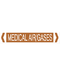 Medical Air/Gases Pipe Markers