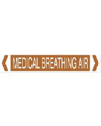 Medical Breathing Air Pipe Markers