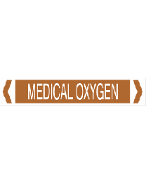 Medical Oxygen Pipe Markers