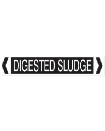 Digested Sludge Pipe Markers