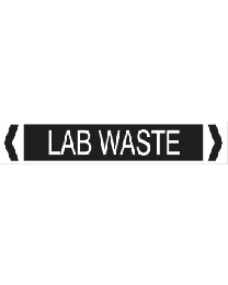 Lab Waste Pipe Markers
