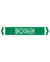 Backwash Pipe Markers