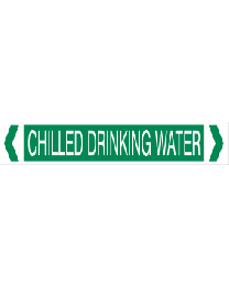 Chilled Drinking Water Pipe Markers