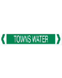 Towns Water Pipe Markers