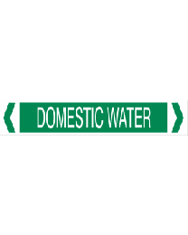 Domestic Water Pipe Markers
