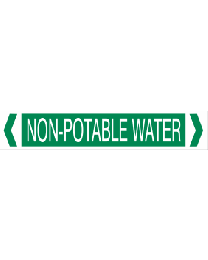 Non-Portable Water Pipe Markers